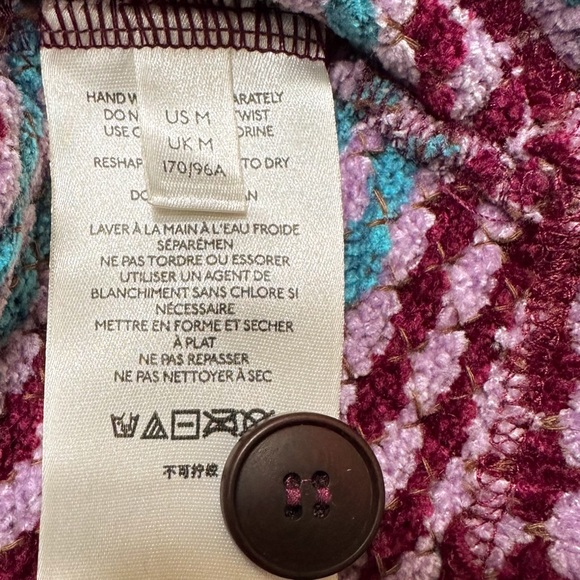 FREE PEOPLE purple chenille Maggie dress, M. - Picture 13 of 15